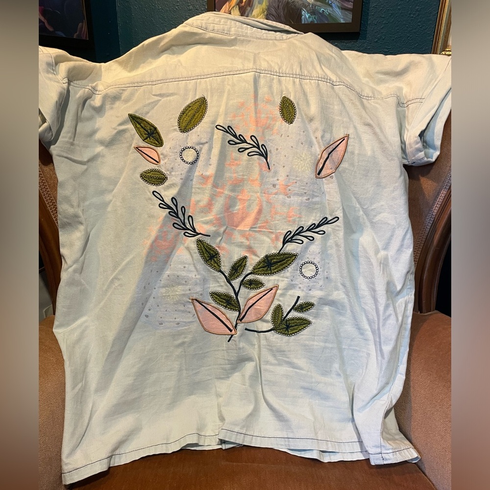 Star Wars Denim Button Up